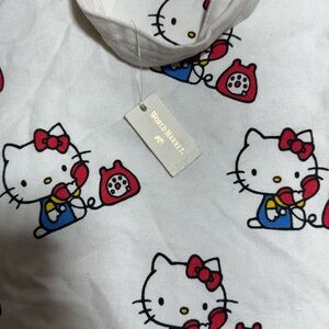Hello Kitty White Print Pink Red Blue Coin Purse or Small Pouch